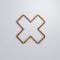 Ekena Millwork Medium Fowler Decorative Fretwork Wood Wall Panels, Walnut, 15 3/8"W x 15 3/8"H x 3/8"T WALW16X16X0375FLRWA - alternate 2